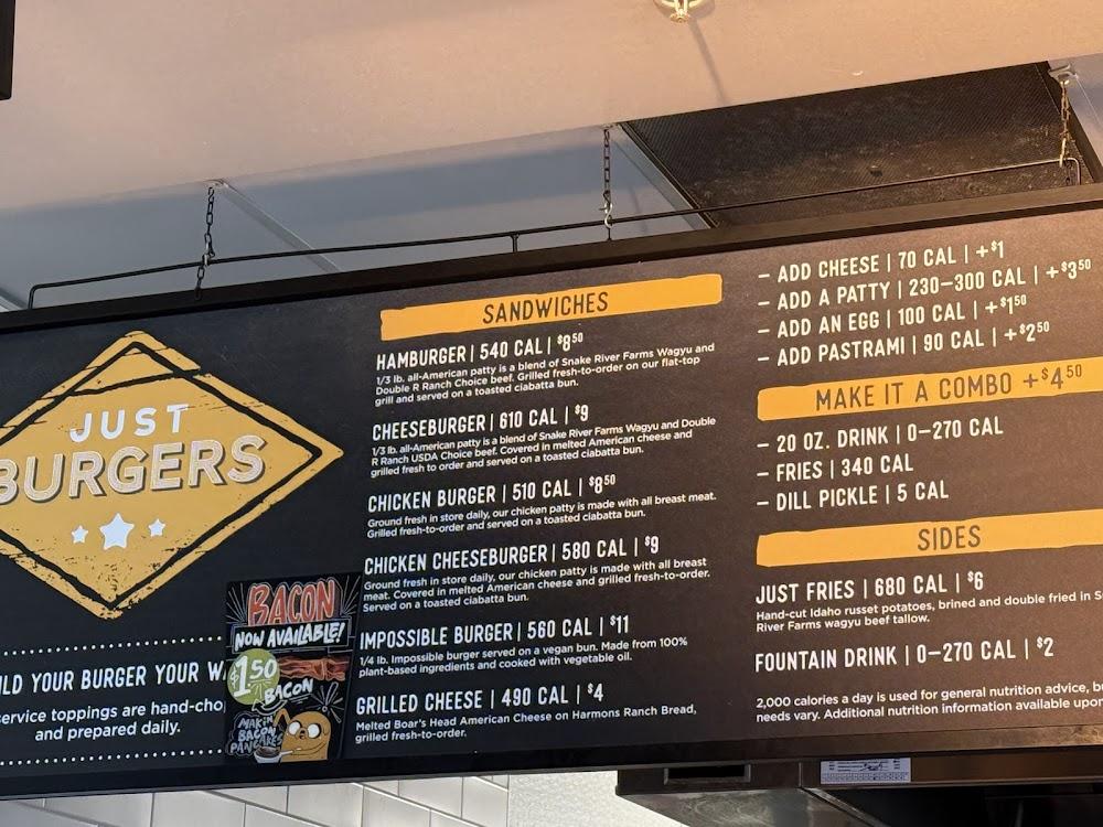 Just Burgers Menu image 2